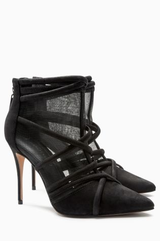 Mesh Cage Shoe Boots